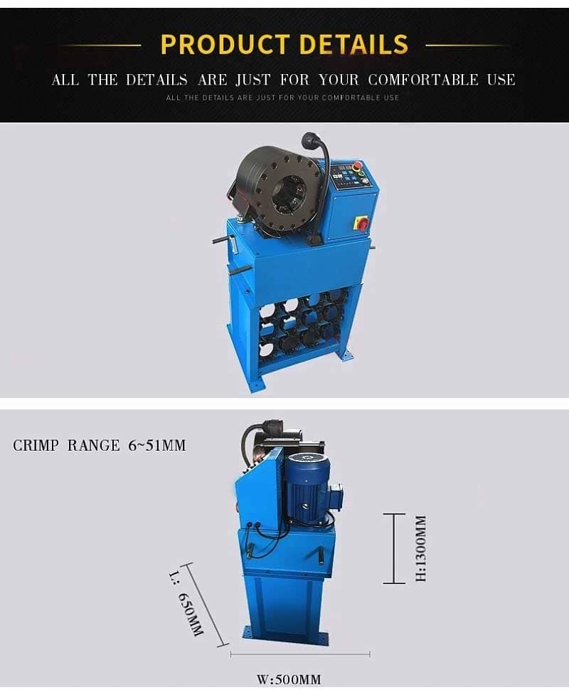 HF32C hydraulic hose crimping machine details